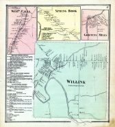 Willink, West Falls, Spring Brook, Griffins Mills, Erie County 1866